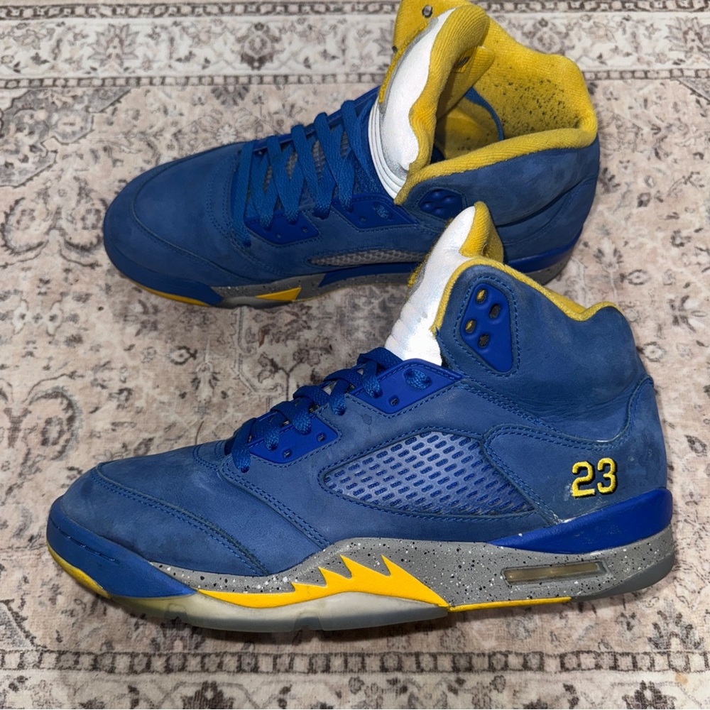 Size 10.5 - Jordan 5 Retro JSP Reverse Laney Varsity Royal